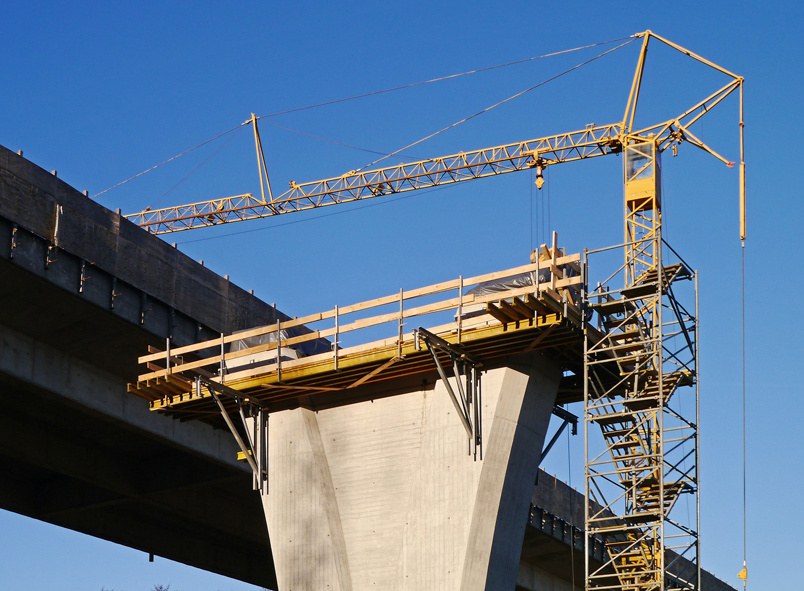 ponte in manutenzione